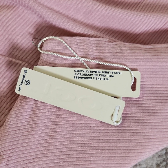 OGL move-Naked Sensation Eco-SkinKiss® Rib  Cowl Asymmetrical shirt pink - Picture 12 of 14